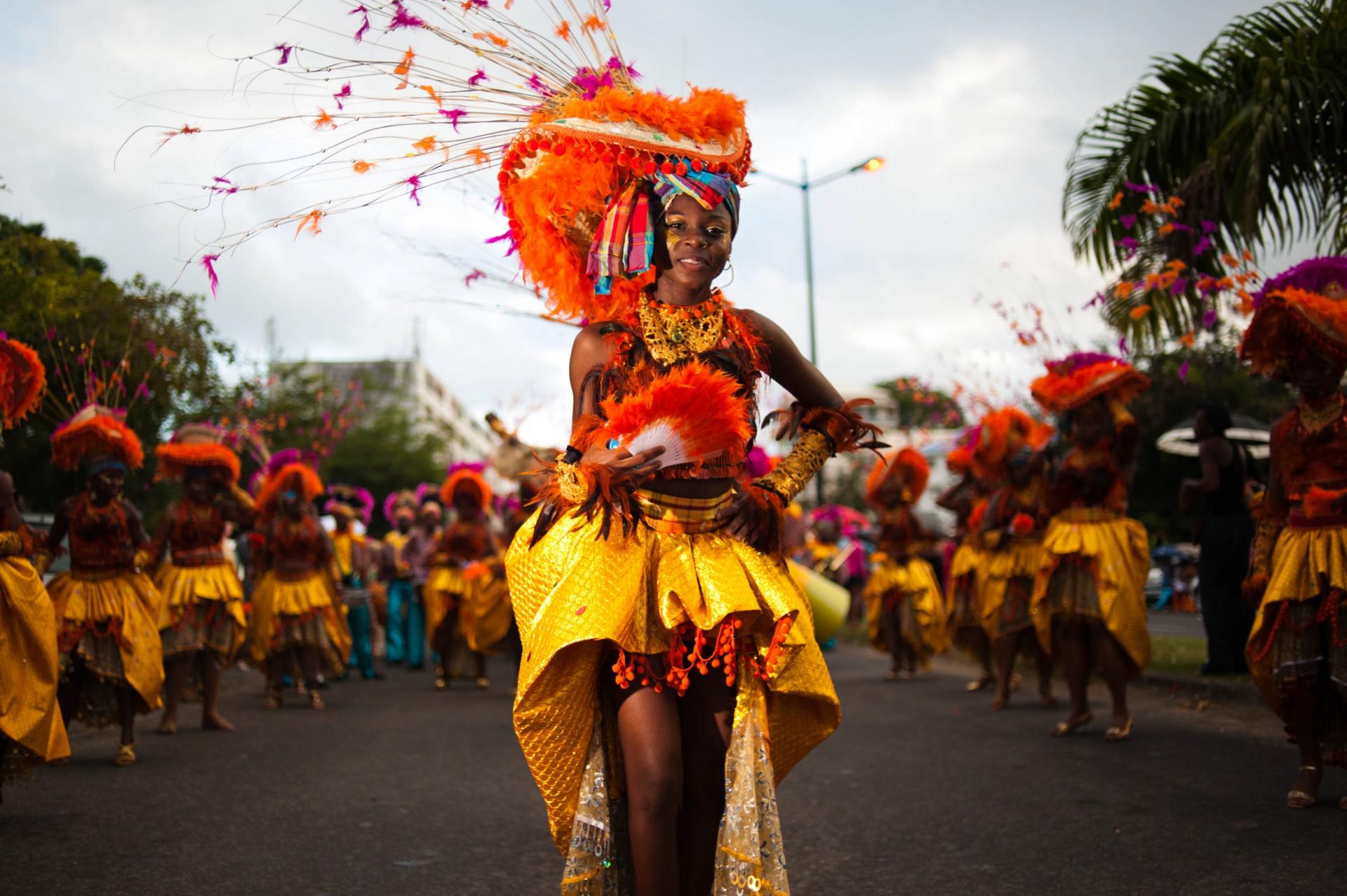 Guadeloupe winter carnival pointe a pitre