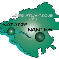 Map loire atlantique