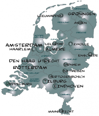 Urban planning directory of THE NETHERLANDS