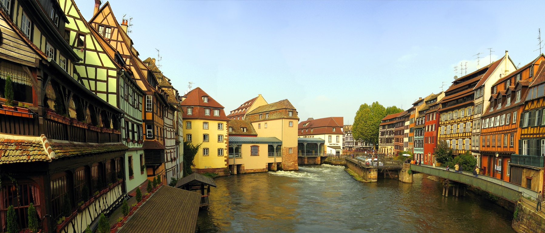 Quartier de la Petite France à Strasbourg